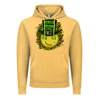 St. Patricks Day Pinch Proof Lucky Face Vintage Hoodie | Teevron
