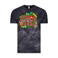 Cloud Black school vibes Vintage Tee - texasbilliewilder