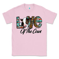 Bubblegum Pink love of the cows Classic Tee - CowhideDigitalArt