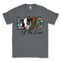 Charcoal Heather love of the cows Classic Tee - CowhideDigitalArt