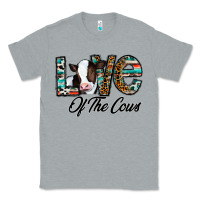 Heather Grey love of the cows Classic Tee - CowhideDigitalArt