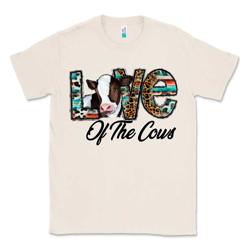 Love Of The Cows Classic Tee by CowhideDigitalArt | Teevron