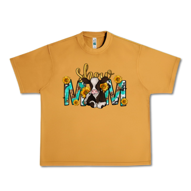 Show Mom With Cow Mothers Day Urban Heavy Tee by texasbilliewilder | Teevron
