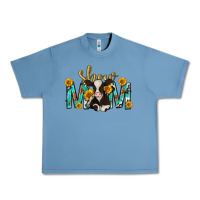 Pebble Blue show mom with cow mothers day Urban Heavy Tee - texasbilliewilder