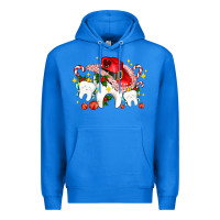 True Royal dental Christmas teeth and candies Premium Hoodie - AdoDesignShop