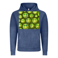 Vintage Denim st. patricks day lucky face Vintage Hoodie - RanaPortraitStore