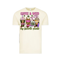 Vintage Arctic coffee and weed my favorite plants Vintage Tee - Zillion Design Studio