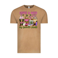 Vintage Camel coffee and weed my favorite plants Vintage Tee - Zillion Design Studio