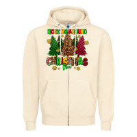 Sandshell rocking around the christmas tree Zipper Hoodie - AdoDesignShop