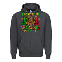 Smoke rocking around the christmas tree Zipper Hoodie - AdoDesignShop