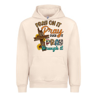Sandshell pray on it pray over it pray through it Urban Hoodie - Artiststas