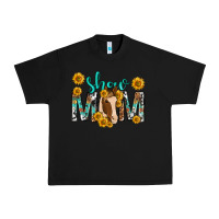 Black show mom with horse mothers day Urban Heavy Tee - texasbilliewilder