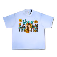 Grape Ice show mom with horse mothers day Urban Heavy Tee - texasbilliewilder