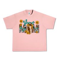 Salmon show mom with horse mothers day Urban Heavy Tee - texasbilliewilder