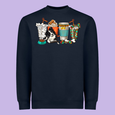 Heavyweight Sweatshirt alaskan border collie dog coffee cups