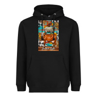 Black Western Farm Life Heavyweight Hoodie - LillyAllenDesigns
