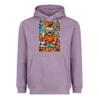 Lavender Western Farm Life Heavyweight Hoodie - LillyAllenDesigns