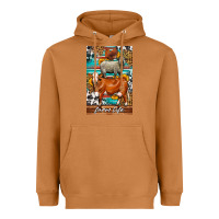 Meerkat Western Farm Life Heavyweight Hoodie - LillyAllenDesigns