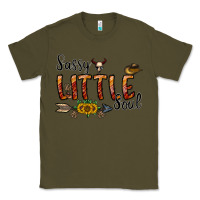 Army Green sassy little soul Classic Tee - CowhideDigitalArt