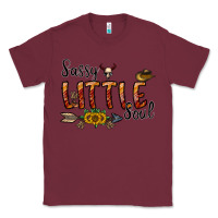 Burgundy sassy little soul Classic Tee - CowhideDigitalArt