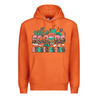 Carrot coffee scrubs and rubber gloves Premium Hoodie - MaliasSmallBusiness