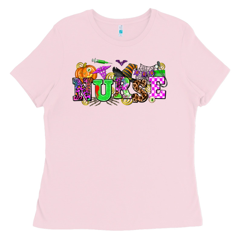 Halloween Nurse Ladies Tee by AdoDesignShop | Teevron