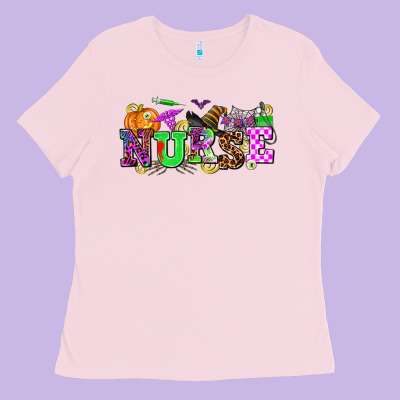 Halloween Nurse Ladies Tee Designed By Adodesignshop
