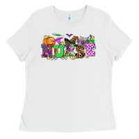 White halloween nurse Ladies Tee - AdoDesignShop