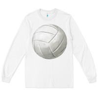 White volleyball fa element Long Sleeve Tee - FaDigitalArtStudio