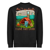 Black ain t no doubt i love this land Heavyweight Sweatshirt - texasbilliewilder