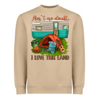Mushroom ain t no doubt i love this land Heavyweight Sweatshirt - texasbilliewilder