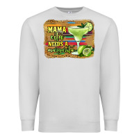 Dove Grey mama cita needs a margarita Premium Sweatshirt - Jasminsmagicworld