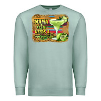 Seafoam mama cita needs a margarita Premium Sweatshirt - Jasminsmagicworld