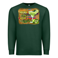 Sports Green mama cita needs a margarita Premium Sweatshirt - Jasminsmagicworld