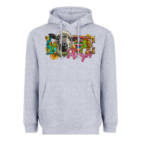 Heather Grey Western Love Sheeps Heavyweight Hoodie - LillyAllenDesigns