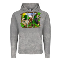 Cloud Rock st patricks day cows Vintage Hoodie - RanaPortraitStore