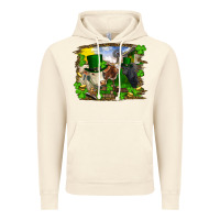 Vintage Artic st patricks day cows Vintage Hoodie - RanaPortraitStore