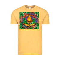 Vintage Mustard life is better around the campfire Vintage Tee - BarkalooDesign
