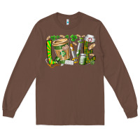 Chestnut St Patricks love nurse Long Sleeve Tee - RacoonDesign