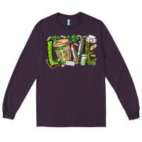 Plum St Patricks love nurse Long Sleeve Tee - RacoonDesign