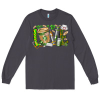 Smoke St Patricks love nurse Long Sleeve Tee - RacoonDesign