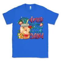 True Royal drink in my hand toes in the sand Classic Tee - HRA Design Shop
