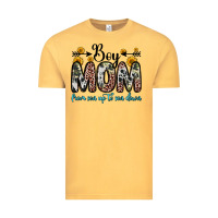 Vintage Mustard boy mom from son up to son down Vintage Tee - Zillion Design Studio