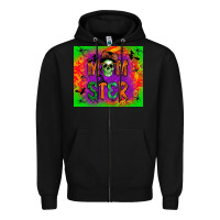 Black momster Zipper Hoodie - BundleAndBundleShop