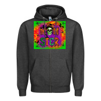 Charcoal Heather momster Zipper Hoodie - BundleAndBundleShop