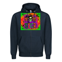 Navy momster Zipper Hoodie - BundleAndBundleShop