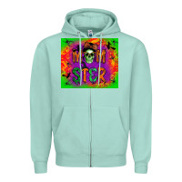 Seafoam momster Zipper Hoodie - BundleAndBundleShop