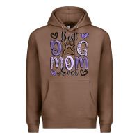 Chestnut best dog mom ever Premium Hoodie - MaliasSmallBusiness