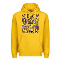 Lemon best dog mom ever Premium Hoodie - MaliasSmallBusiness