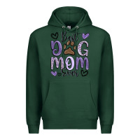 Sports Green best dog mom ever Premium Hoodie - MaliasSmallBusiness
